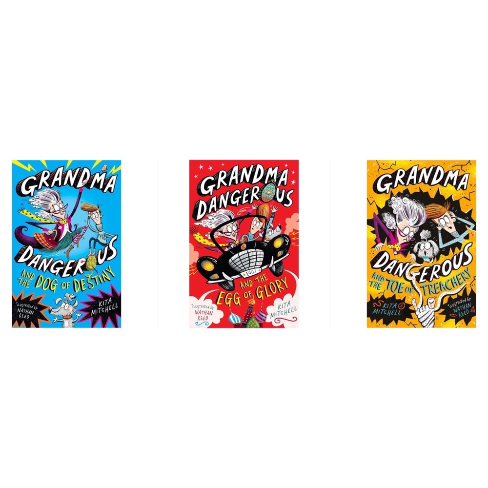 🌸3 for 2🌸 Grandma Dangerous Chapter Books | Set of 3